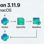 macOS 手动编译安装 Python 3.11.9 完整版（集成 Tk + Readline + OpenSSL + MacPorts 适配）