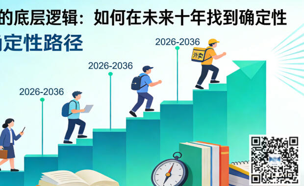 【底层逻辑观察笔记12】普通人的底层逻辑：如何在未来十年找到确定性