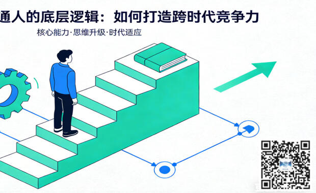 【底层逻辑观察笔记14】普通人的底层逻辑：如何打造跨时代竞争力
